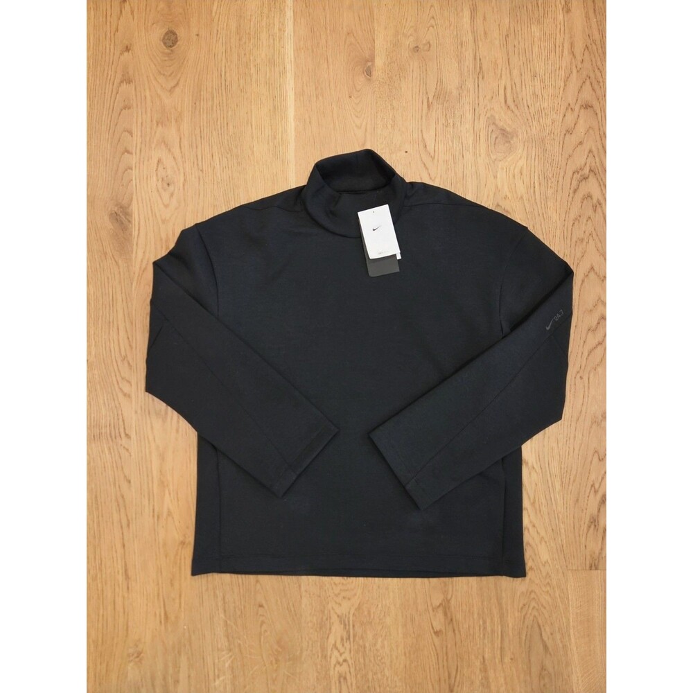 Nike 24.7 ImpossiblySoft Men's Dri-FIT Turtleneck Black IF2119-010 NWT